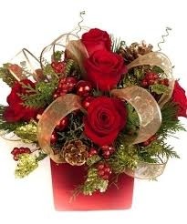 centro de mesa navideño 4 