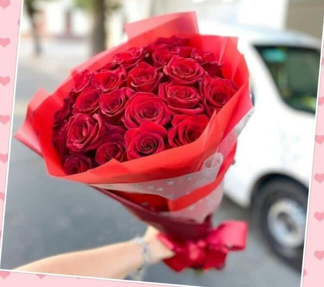 bouquet de rosas