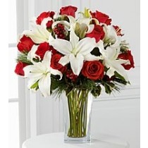 navideño rojo blanco 