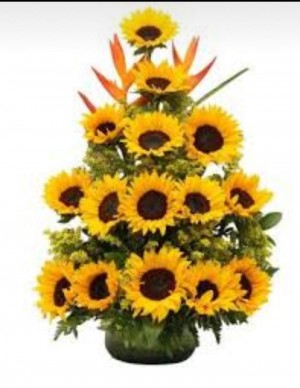arbolito de girasoles 