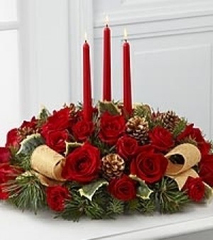 centro de mesa navideño 3 