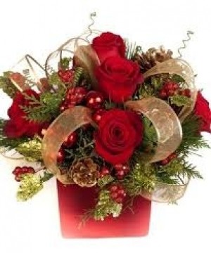 centro de mesa navideño 4 