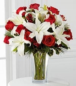 navideño rojo blanco 